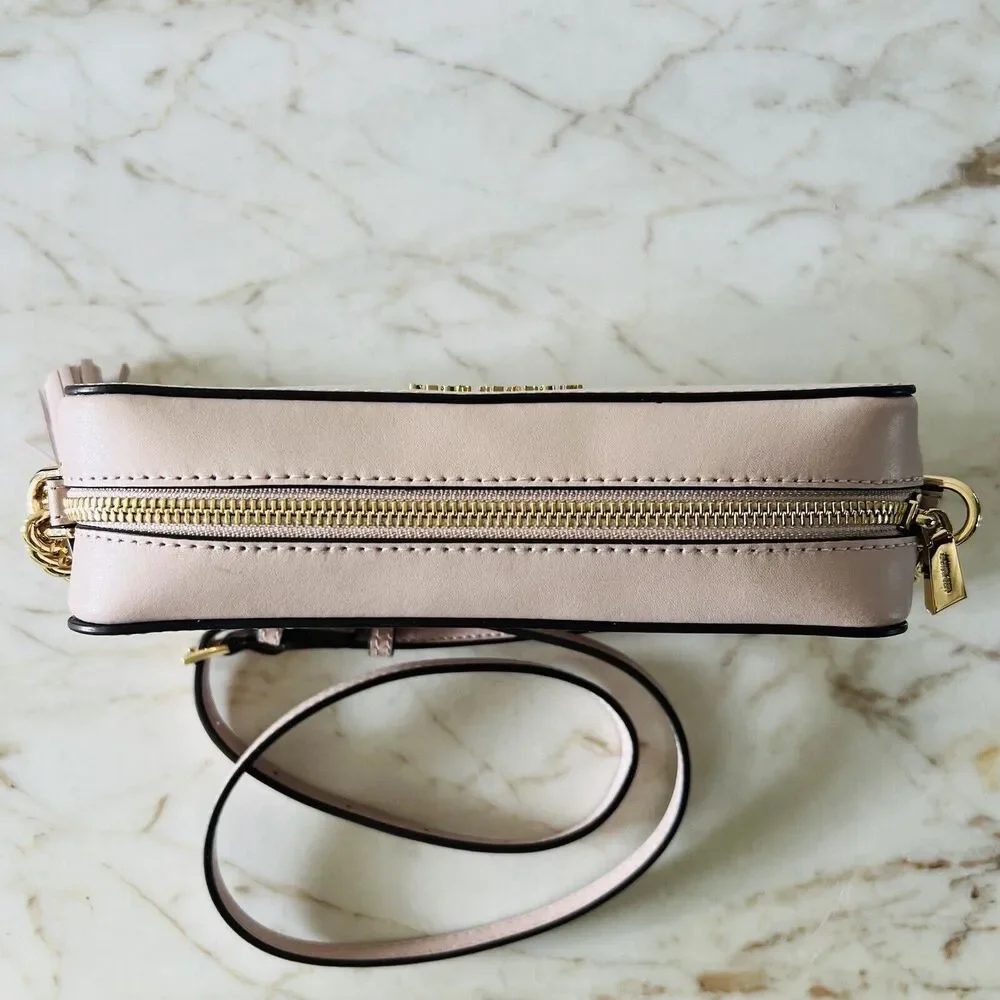 MICHAEL KORS Ginny Soft Pink Leather 